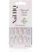 Nail HQ Almond unghii artificiale Pearl Glaze 24 buc