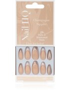 Nail HQ Almond unghii artificiale Sparkling Wine Sippin' 24 buc