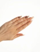 Nail HQ Almond unghii artificiale Sparkling Wine Sippin' 24 buc