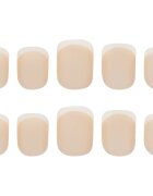 Nail HQ Square French unghii artificiale 24 buc