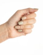 Nail HQ Square unghii artificiale Utterly Olive 24 buc