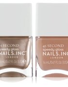 Nails Inc. 45 Second Mocha Mousse set de lacuri de unghii