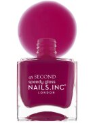 Nails Inc. 45 Second Speedy Gloss lac de unghii cu uscare rapida culoare Amelia 14 ml