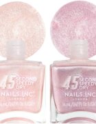Nails Inc. 45 Second Speedy Gloss lac de unghii pachet duo culoare Main Character Moment 2x14 ml