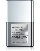 Nails Inc. Mirror Chrome lac de unghii lucios culoare Silver Served 14 ml