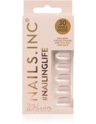 Nails Inc. #NailingLife Press-On Nails unghii artificiale culoare All Out Olivia Glaze 33 buc