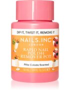 Nails Inc. Rapid Nail Polish Remover Pot Pina Colada Scented dizolvant pentru oja 50 ml