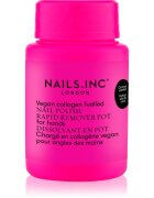 Nails Inc. Vegan Nail Polish Rapid Remover Pot dizolvant pentru oja fara acetona s vůní kokosu 50 ml