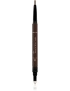 Naj Oleari 3 in 1 Perfect Brow creion gel pentru sprancene fata-verso culoare 02 Brown 0.15 g