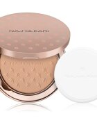 Naj Oleari Skin Caress Pressed Powder pudra compacta cu efect matifiant culoare 03 Sienna 9.5 g