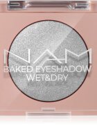 NAM Baked Eyeshadow umbre de pleoape cu sclipici culoare 02 Silver Lining 4 g