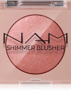 NAM Shimmer Blusher Blush rezistent culoare 2 Peach Ice Tea 4 g