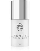 NaniNails NANI Hard Top Shine strat de acoperire pentru protecție perfectă și strălucire intensă 5 ml