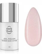 NaniNails NANI Rubber Base gel de bază culoare Glem Muse 5 ml