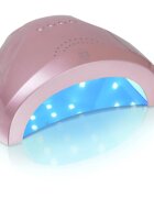 NaniNails Rose Gold lampă cu LED pentru manichiura cu gel 1 buc