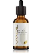 Nanoil Aloe & White Tea ser facial cu aloe vera și ceai verde 50 ml