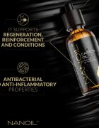 Nanoil Castor Oil ulei de ricin pentru față corp și păr 50 ml