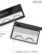 Nanolash DIY Eyelash Extensions pachet cu gene fără noduri autoadezive Innocent 36 buc