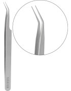 Nanolash Eyelash Tweezers Curved instrument pentru aplicarea genelor false 1 buc