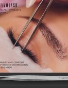 Nanolash Eyelash Tweezers Pointed penseta pentru gene 1 buc