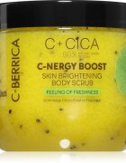 Natura Siberica C + CICA C - NERGY BOOST exfoliant pentru corp cu efect de iluminare cu vitamina C 200 ml