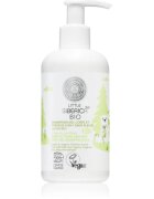 Natura Siberica Little Siberica BIO gel de duș pentru corp și păr pentru nou-nascuti si copii 250 ml