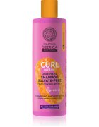 Natura Siberica Oblepikha Siberica Curl Control șampon cu proteine pentru păr creț fără sulfat 400 ml