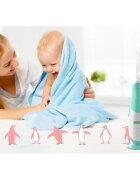 NENO Denti Blue 0-3 y baterie perie de dinti pentru copii 1 buc
