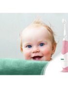 NENO Denti Pink baterie perie de dinti pentru copii 3 m+ 1 buc