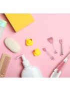 NENO Denti Pink baterie perie de dinti pentru copii 3 m+ 1 buc