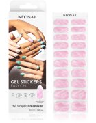 NeoNail Easy On Gel Stickers folii autocolante pentru unghii cu utilizarea lămpii UV/LED culoare M13 20 buc
