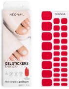 NeoNail Easy On Gel Stickers folii autocolante pentru unghii cu utilizarea lămpii UV/LED culoare P03 32 buc