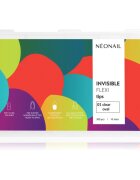 NeoNail Flexi Tips Invisible unghii artificiale tip 01 Clear Oval 300 buc