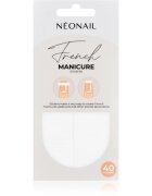 NeoNail French Manicure Stickers folii autocolante pentru unghii tip 02 40 buc