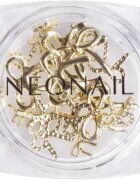 NeoNail Nail Art 3D Bows decorație pentru unghii culoare Gold 1 buc