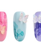 NeoNail Nail Art 3D Butterflies decorație pentru unghii 10 buc