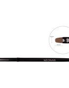 NeoNail Nail Art Brush perie de unghii de design tip Oval 6 mm 1 buc