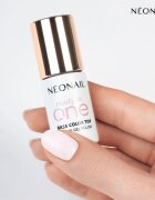 NeoNail Ready In One 3in1 UV Gel Polish lac de unghii sub forma de gel cu pulbere de diamante culoare 02 One Coconut Milk 7.2 ml