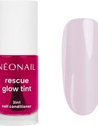 NeoNail Rescue Glow Tint 3in1 Nail Conditioner lac de unghii pentru ingrijire culoare Glazed Raspberry 7.2 ml