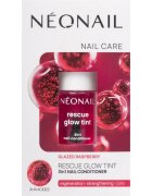 NeoNail Rescue Glow Tint 3in1 Nail Conditioner lac de unghii pentru ingrijire culoare Glazed Raspberry 7.2 ml