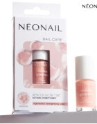 NeoNail Rescue Glow Tint 3in1 Nail Conditioner lac de unghii pentru ingrijire culoare Peachy Nude 7.2 ml