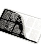 NeoNail Stamping Plate șabloane pentru unghii tip 01 1 buc