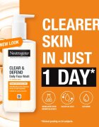 Neutrogena Clear & Defend gel de curățare cu 2% acid salicilic 200 ml