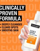 Neutrogena Clear & Defend gel de curățare cu 2% acid salicilic 200 ml