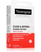Neutrogena Clear & Defend+ plasturi pentru piele problematică pentru piele sensibilă 30 buc