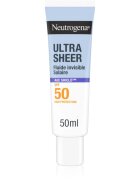 Neutrogena Ultra Sheer Age Shield fluid cu o consistenta usoara SPF 50 50 ml