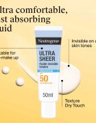 Neutrogena Ultra Sheer Hydratation fluid cu o consistenta usoara SPF 50 50 ml