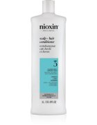 Nioxin System 3 Scalp + Hair Conditioner balsam pentru par vopsit subtiat 1000 ml