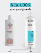 Nioxin System 3 Scalp + Hair Conditioner balsam pentru par vopsit subtiat 1000 ml