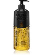 Nish Man Gold One 07 gel pentru bărbierit pentru bărbați 400 ml